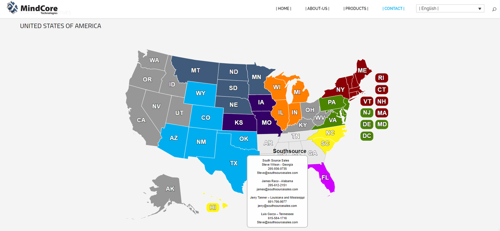 Our improved interactive map for our us agents